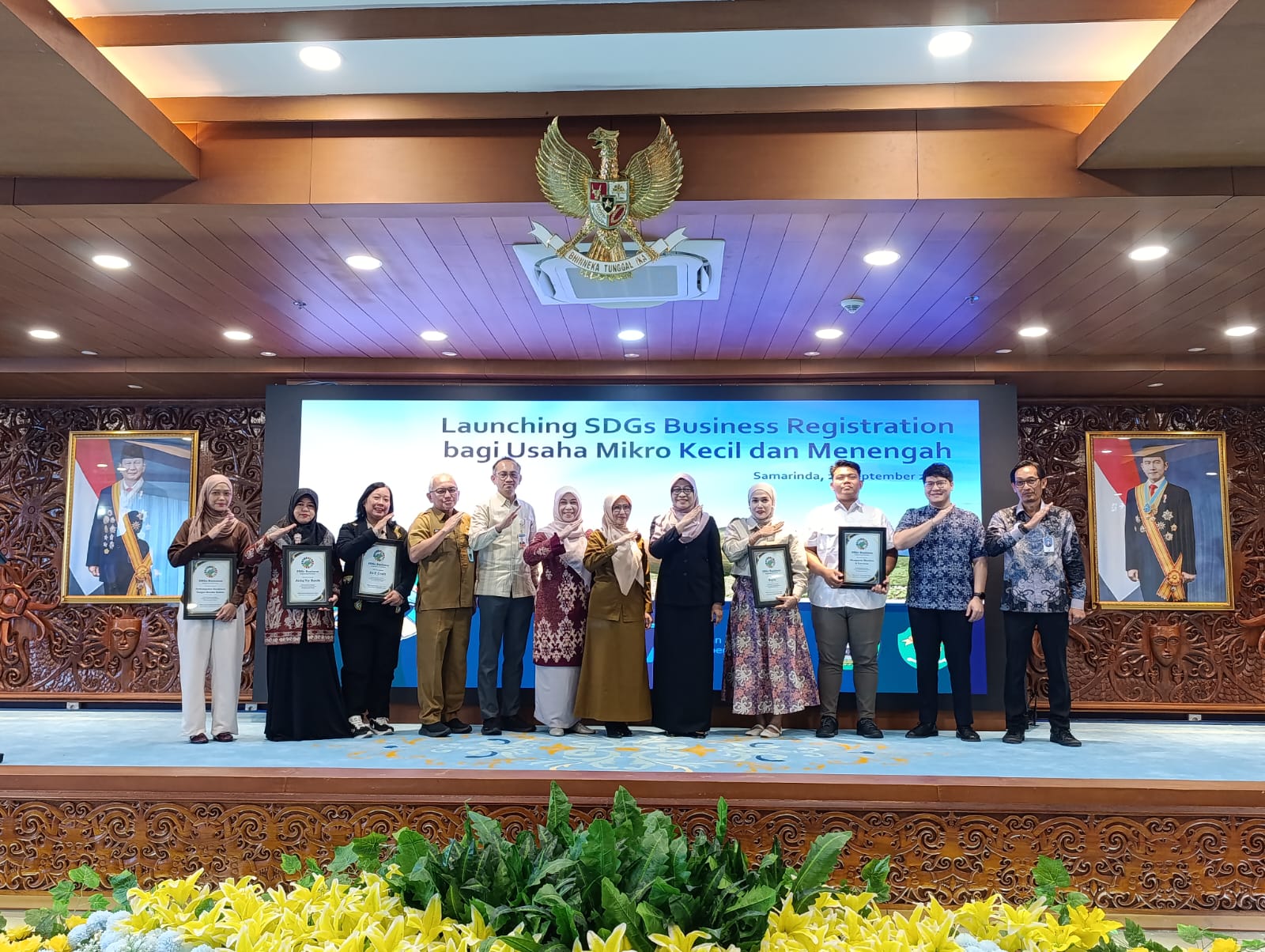 Launching SDGs Business Registration, UMKM Kaltim Didorong Lebih Terdata dan Berkelanjutan