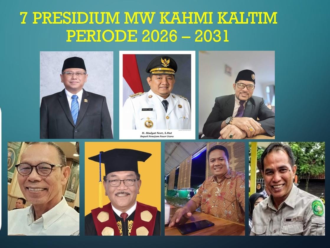 Tujuh Presidium KAHMI Kaltim 2026-2031, Djailani Dorong Organisasi Adaptif Hadapi Era IKN